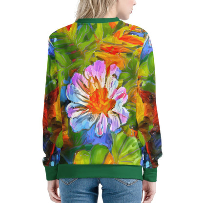 Petunia Flower Women's Sweatshirt