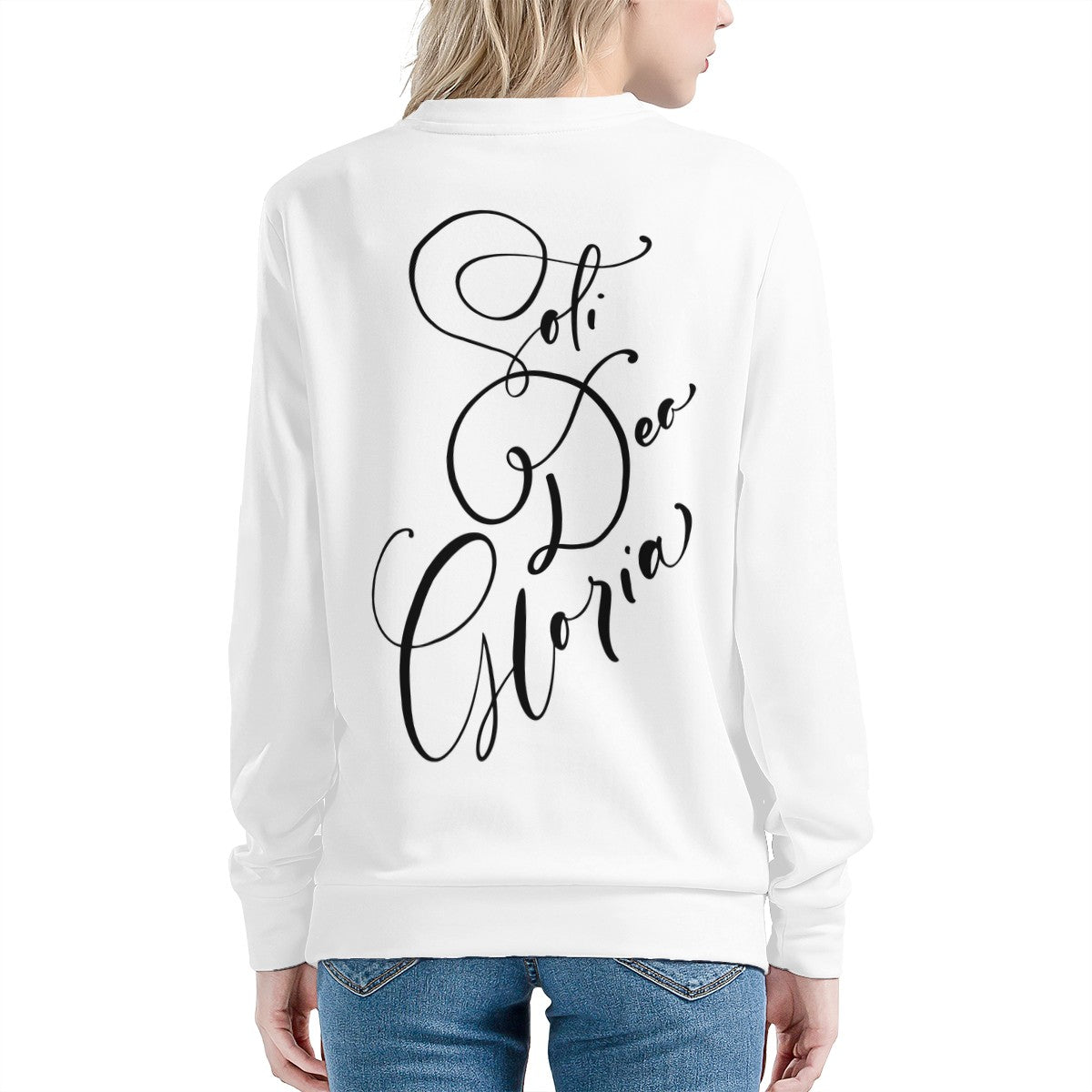 soli Deo gloria Women's Sweatshirt