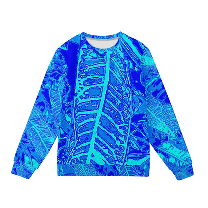 Vibrant Blue Croton Women's Sweatshirt