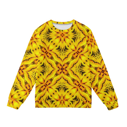 African Ethnic Yellow Toghu: Cameroon Women's Sweatshirt