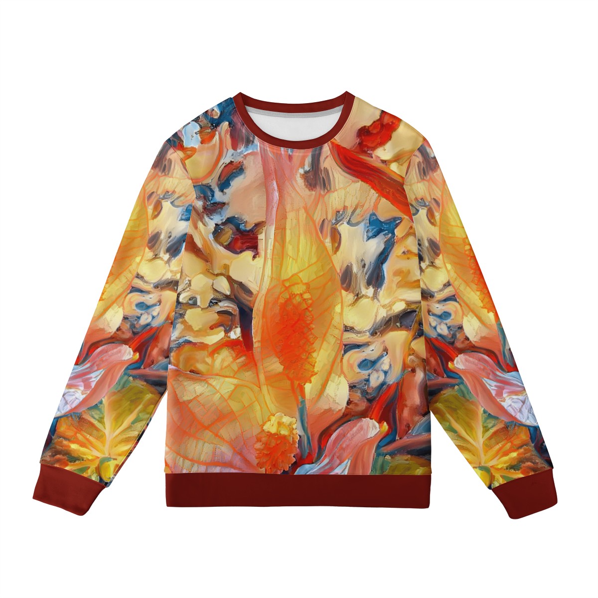 Golden Peace Lily Women's Sweatshirt