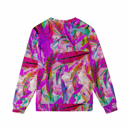 Purple Croton Women's Sweatshirt