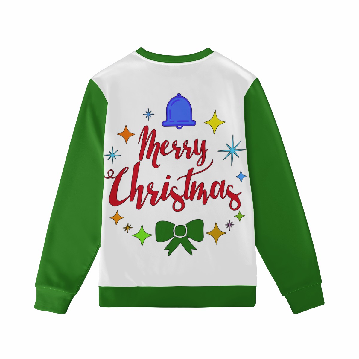 Women's All Over Print Sweater - Merry Christmas - Luxtrini, LLC