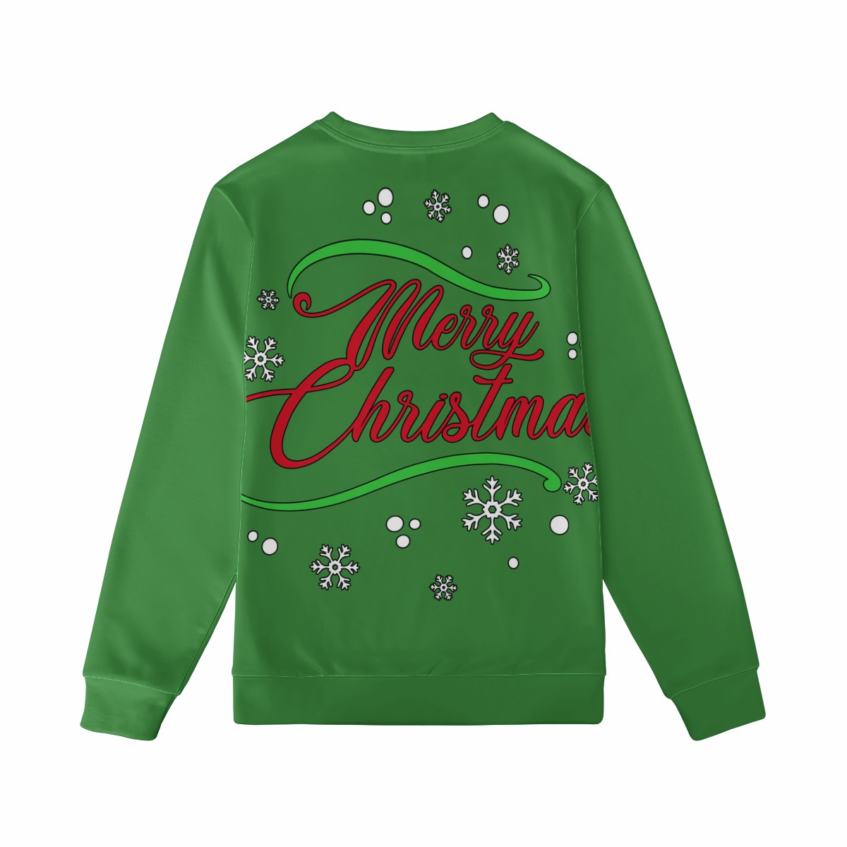 Women's All Over Print Sweater - Merry Christmas - Luxtrini, LLC