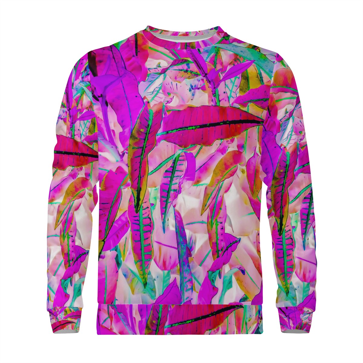 Purple Croton Women's Sweatshirt