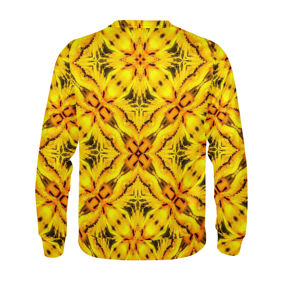 African Ethnic Yellow Toghu: Cameroon Women's Sweatshirt