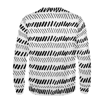 African Mudcloth Women's All Over Print Sweater - Luxtrini, LLC