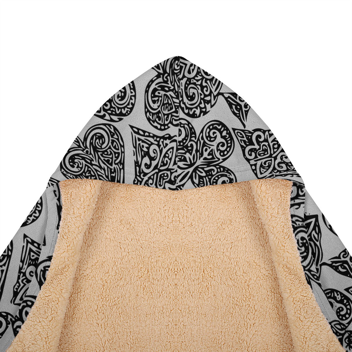 Poker Hooded Blanket - Luxtrini, LLC