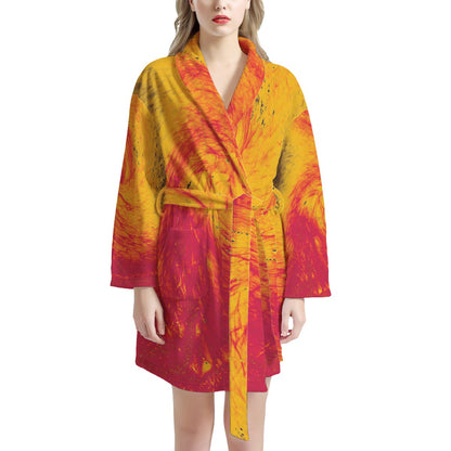 Pele's Fire Women's Bathrobe