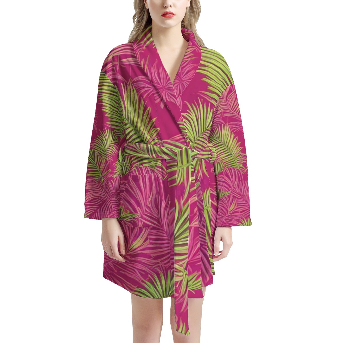 Tropical Women's Bathrobe