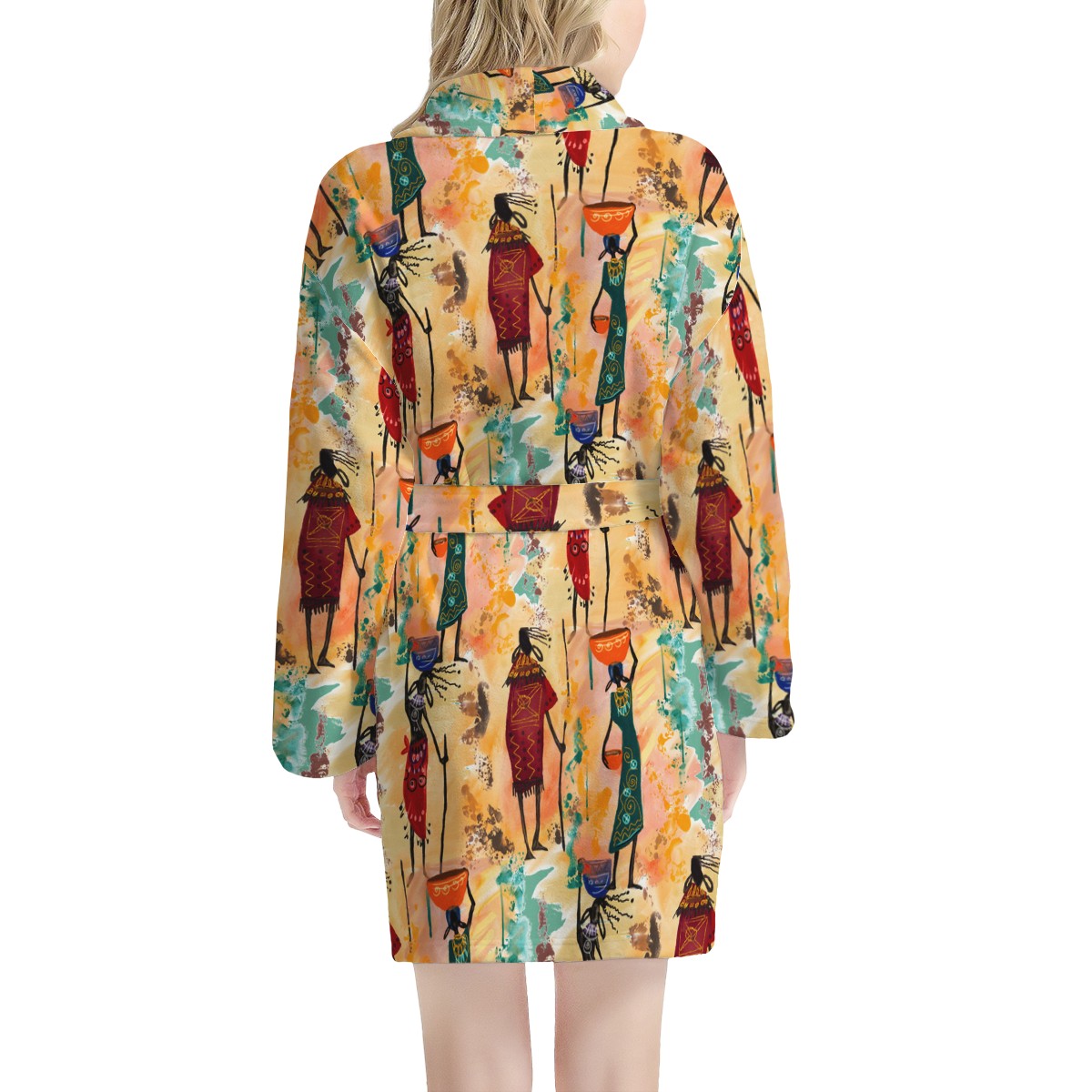 Tribal Women's Bathrobe