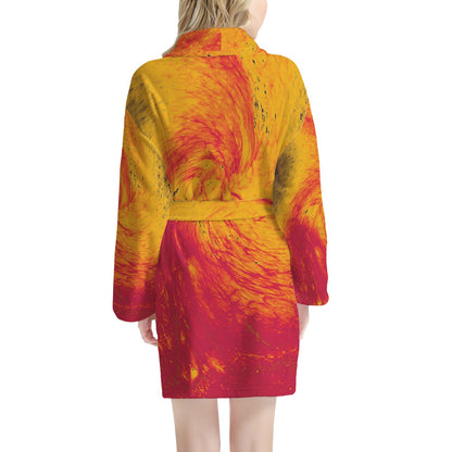 Pele's Fire Women's Bathrobe