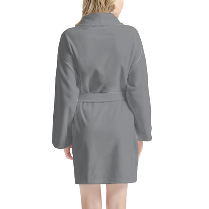 Gray Women's Bathrobe