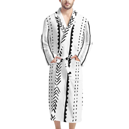 Mudcloth  #20 Men's Bathrobe