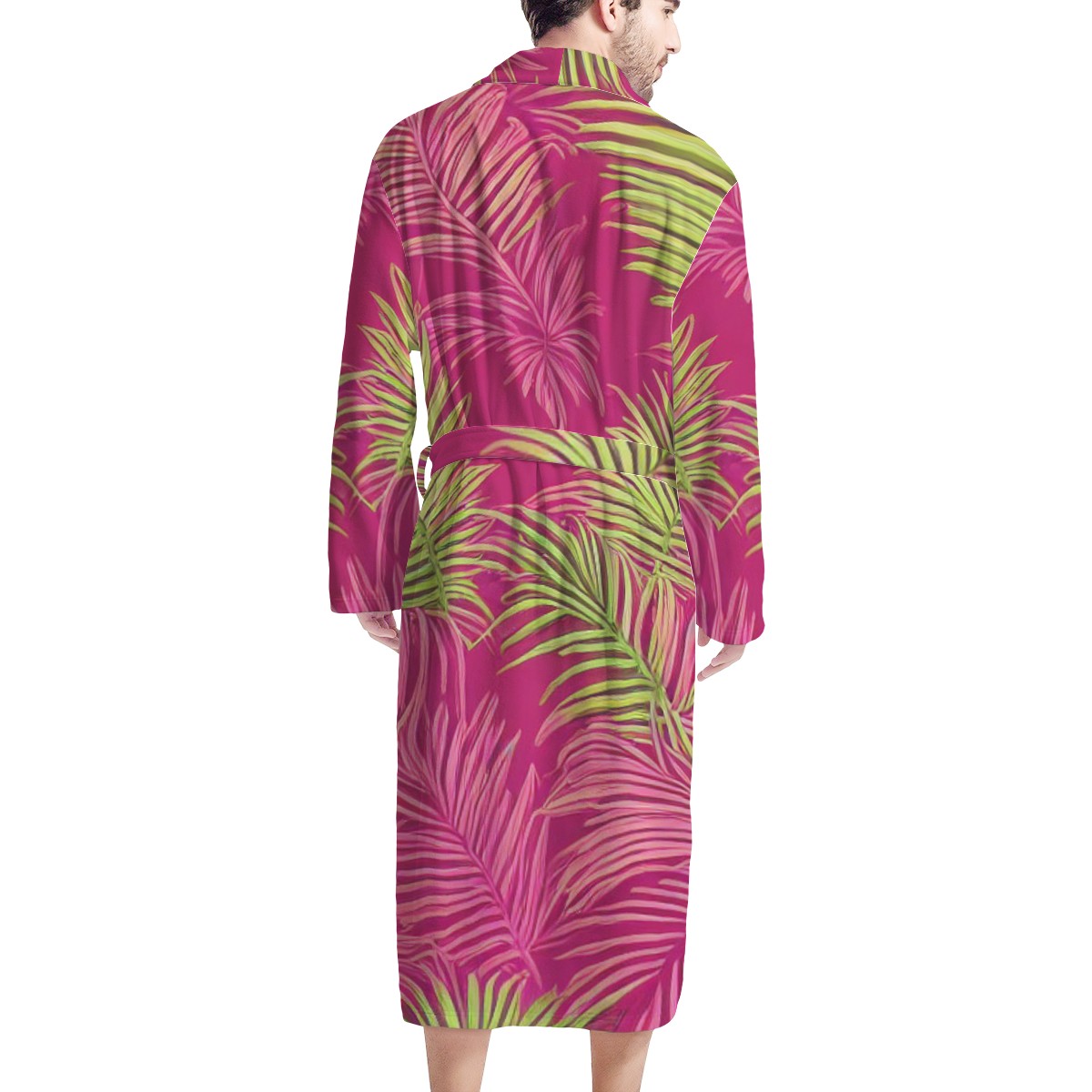 Tropical Men's Bathrobe