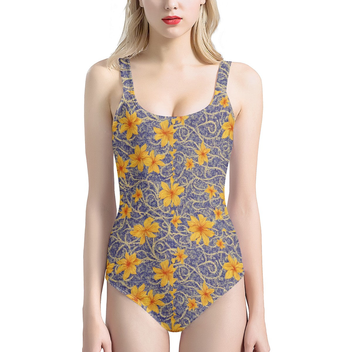 Jasmine Women's One-Piece Halterneck Swimsuit