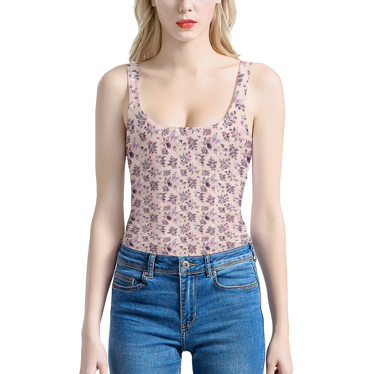 Sangria Women's One-Piece Halterneck Swimsuit