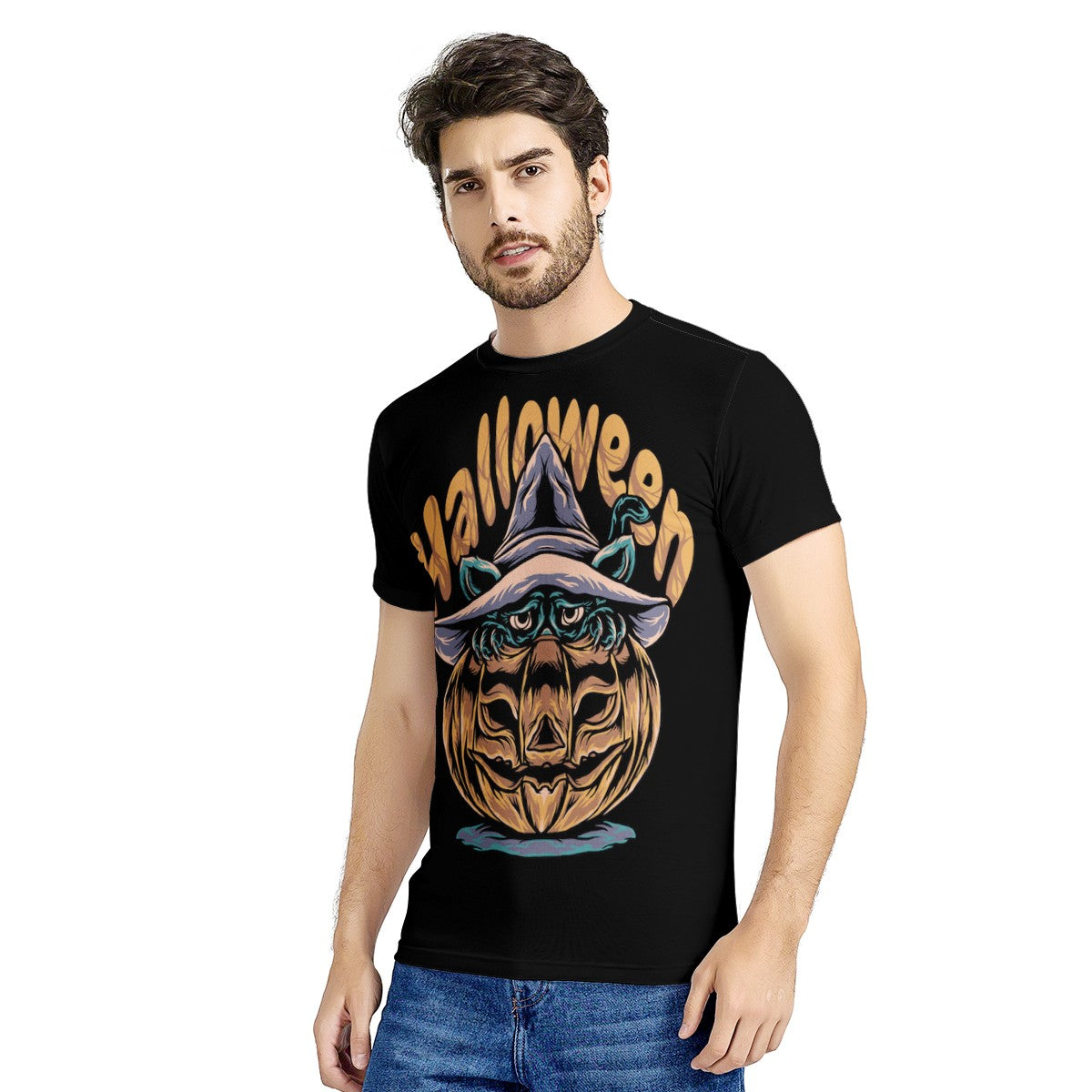 Halloween 2022 New Men's All Over Print T-shirt - Luxtrini, LLC