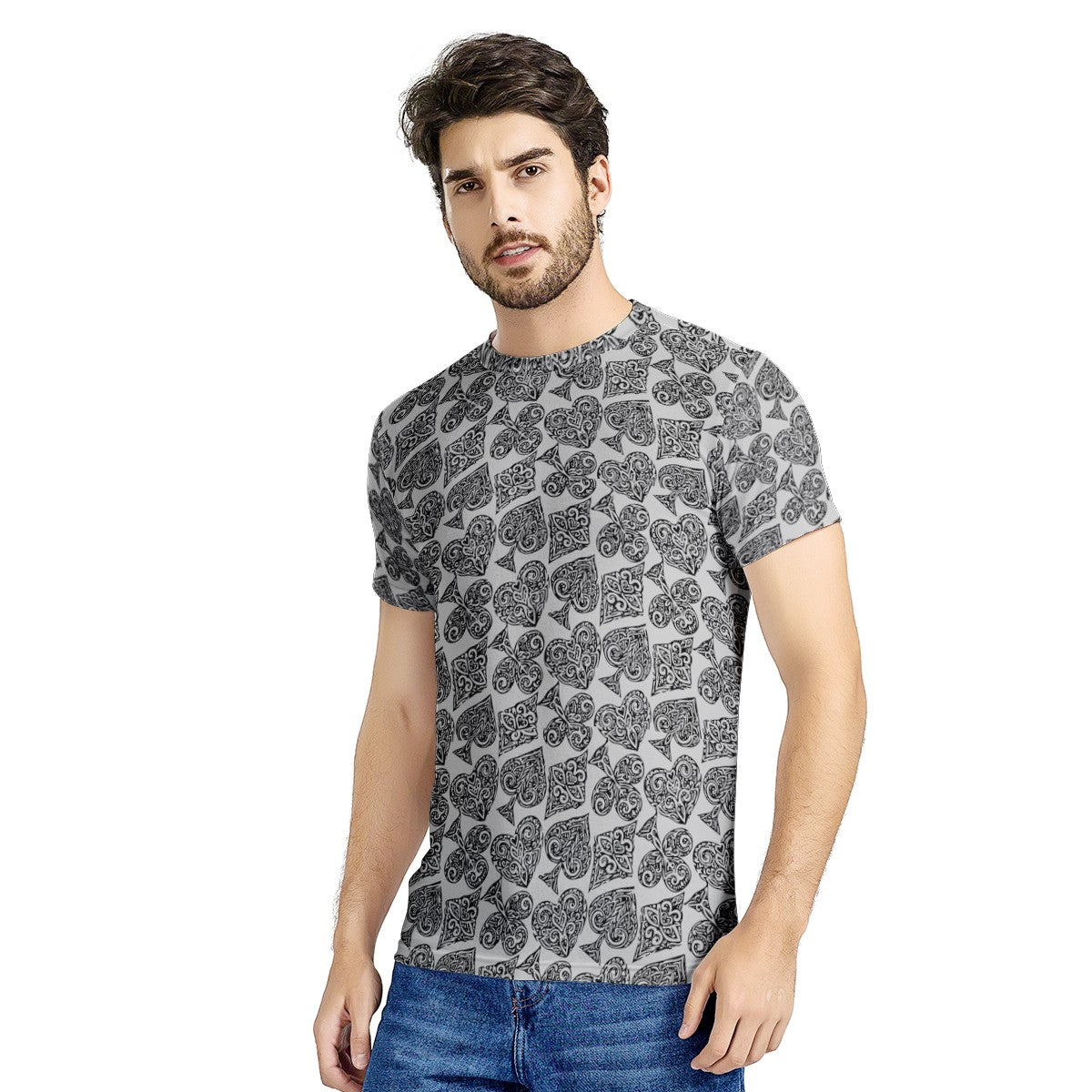 Poker New Men's All Over Print T-shirt - Luxtrini, LLC