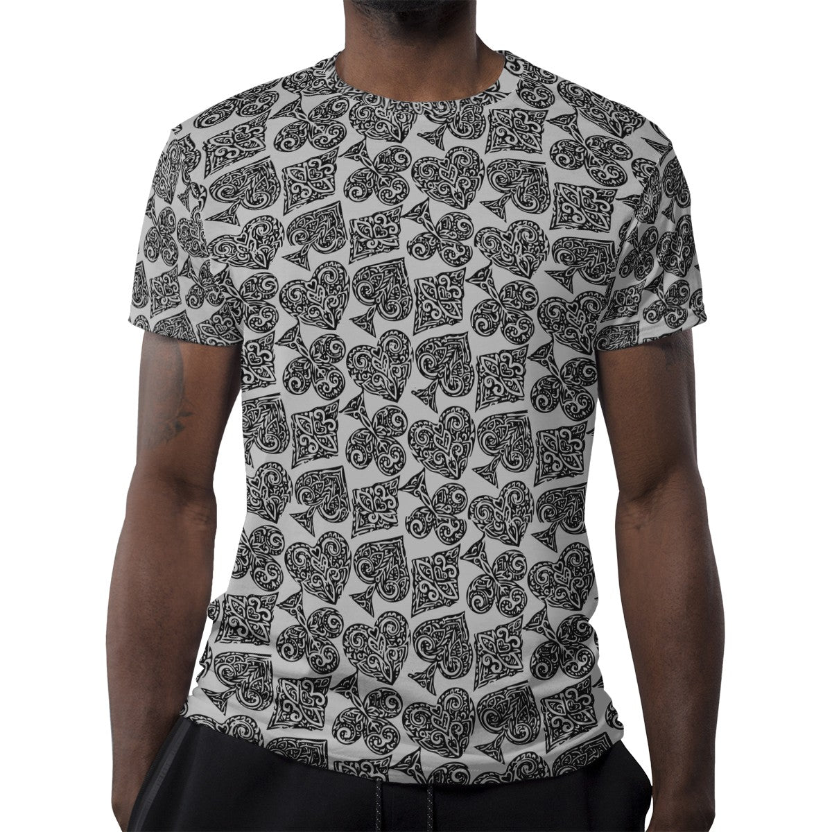 Poker New Men's All Over Print T-shirt - Luxtrini, LLC