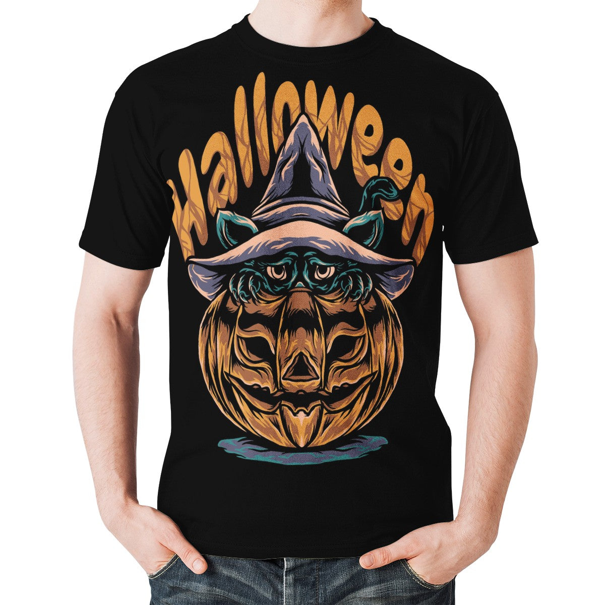 Halloween 2022 New Men's All Over Print T-shirt - Luxtrini, LLC