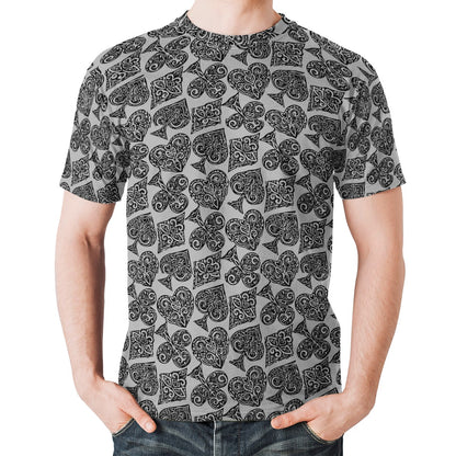 Poker New Men's All Over Print T-shirt - Luxtrini, LLC