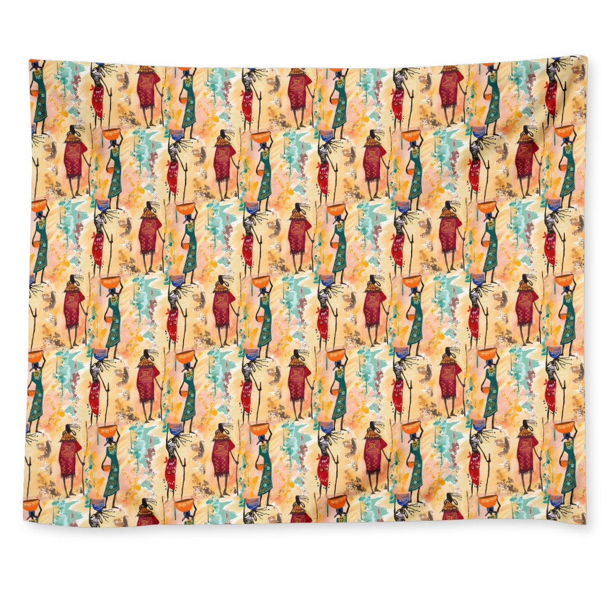 Tribal pattern Wall Tapestry