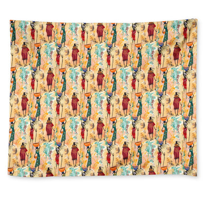 Tribal pattern Wall Tapestry