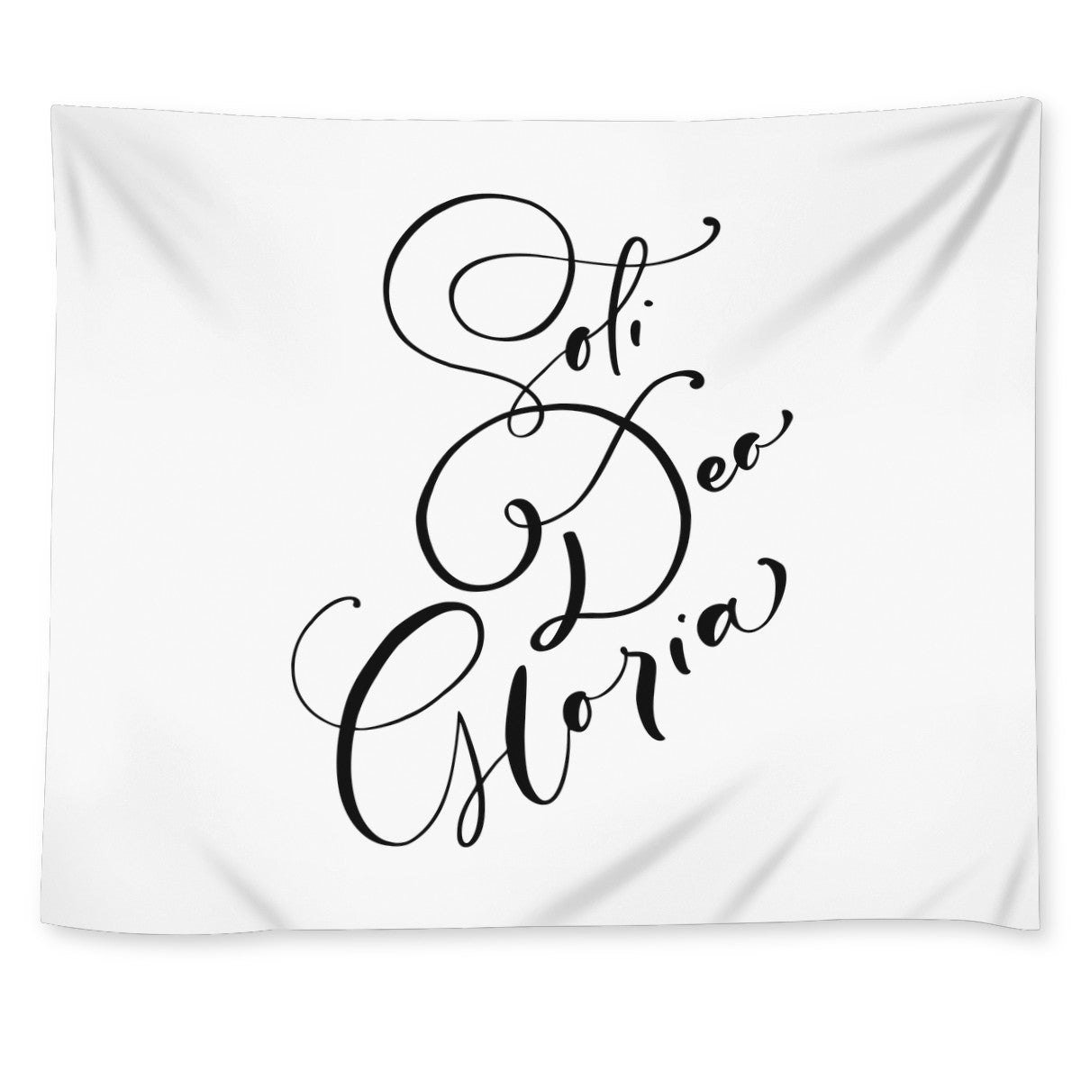 soli Deo gloria Wall Tapestry