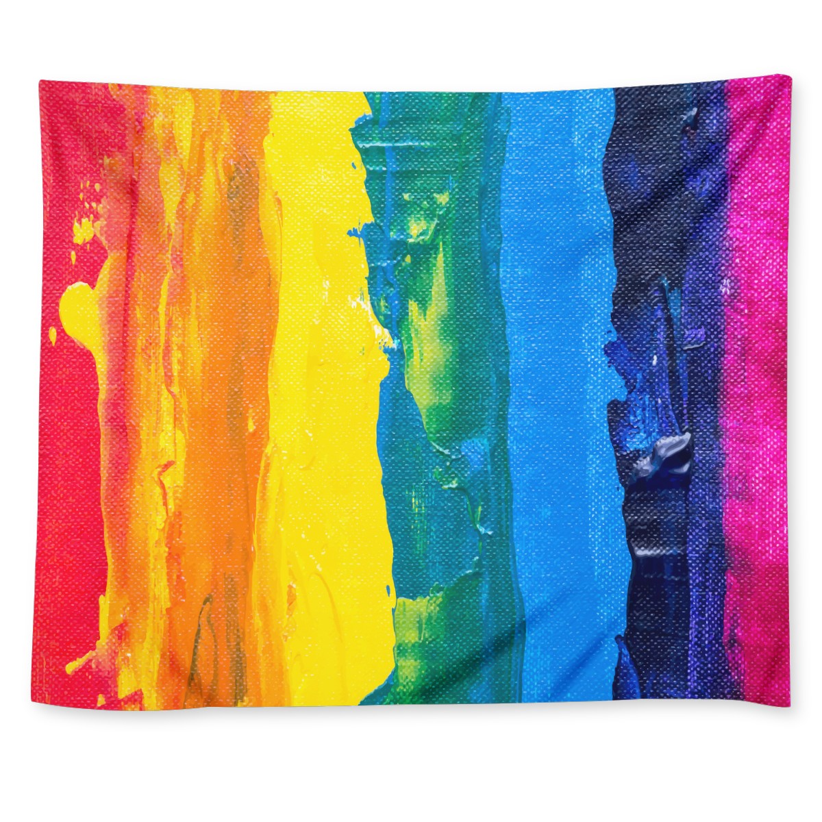 Rainbow Painting Wall Tapestry