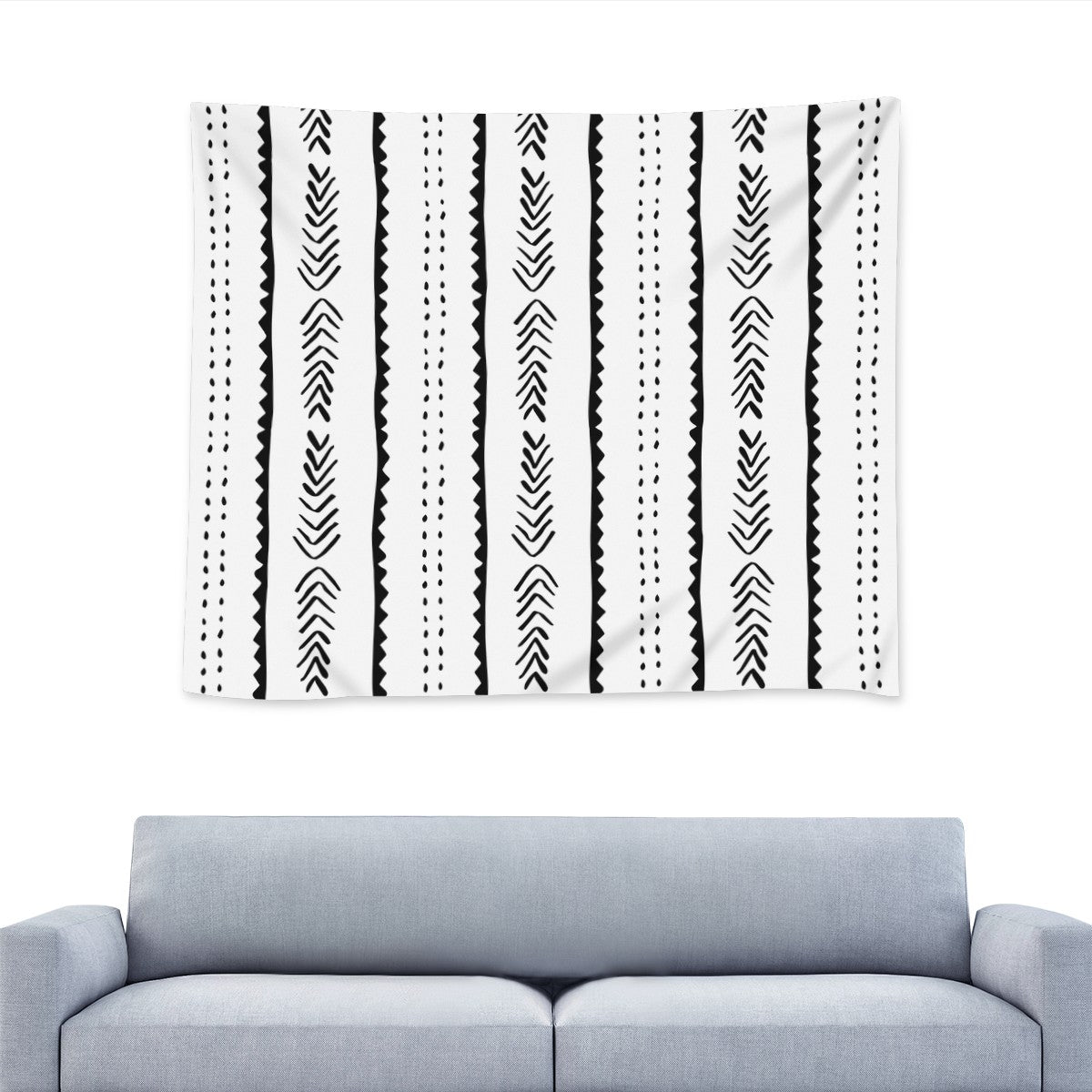 Mudcloth Pattern #20 Wall Tapestry Universal