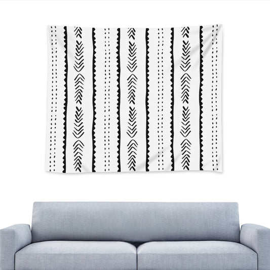 Mudcloth Pattern #20 Wall Tapestry Universal