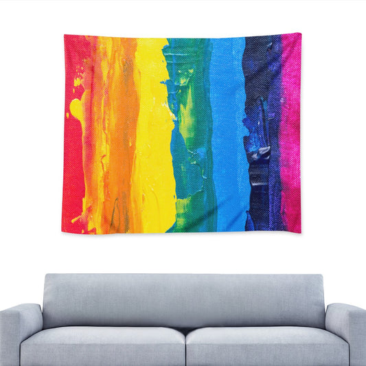 Rainbow Painting Wall Tapestry Universal