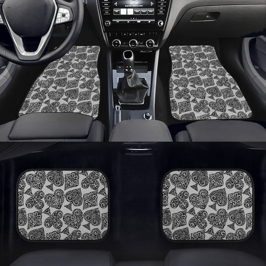 Poker Car Floor Mats - Luxtrini, LLC