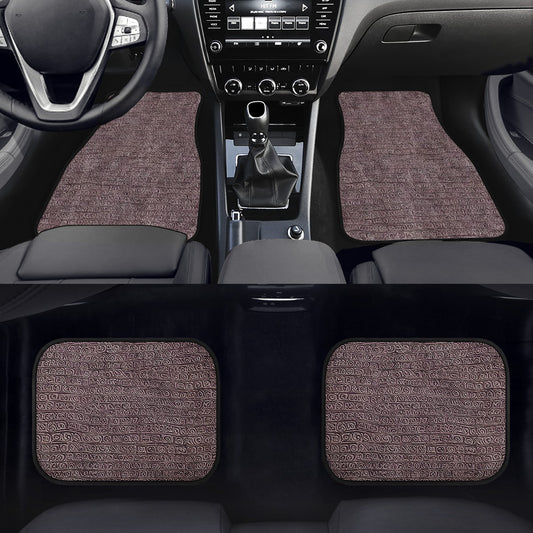 African | Ethnic | Mudcloth | Car Floor Mats