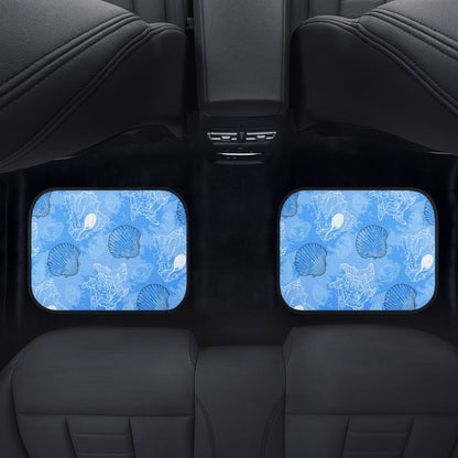 Blue Seashell Ocean Car Floor Mats