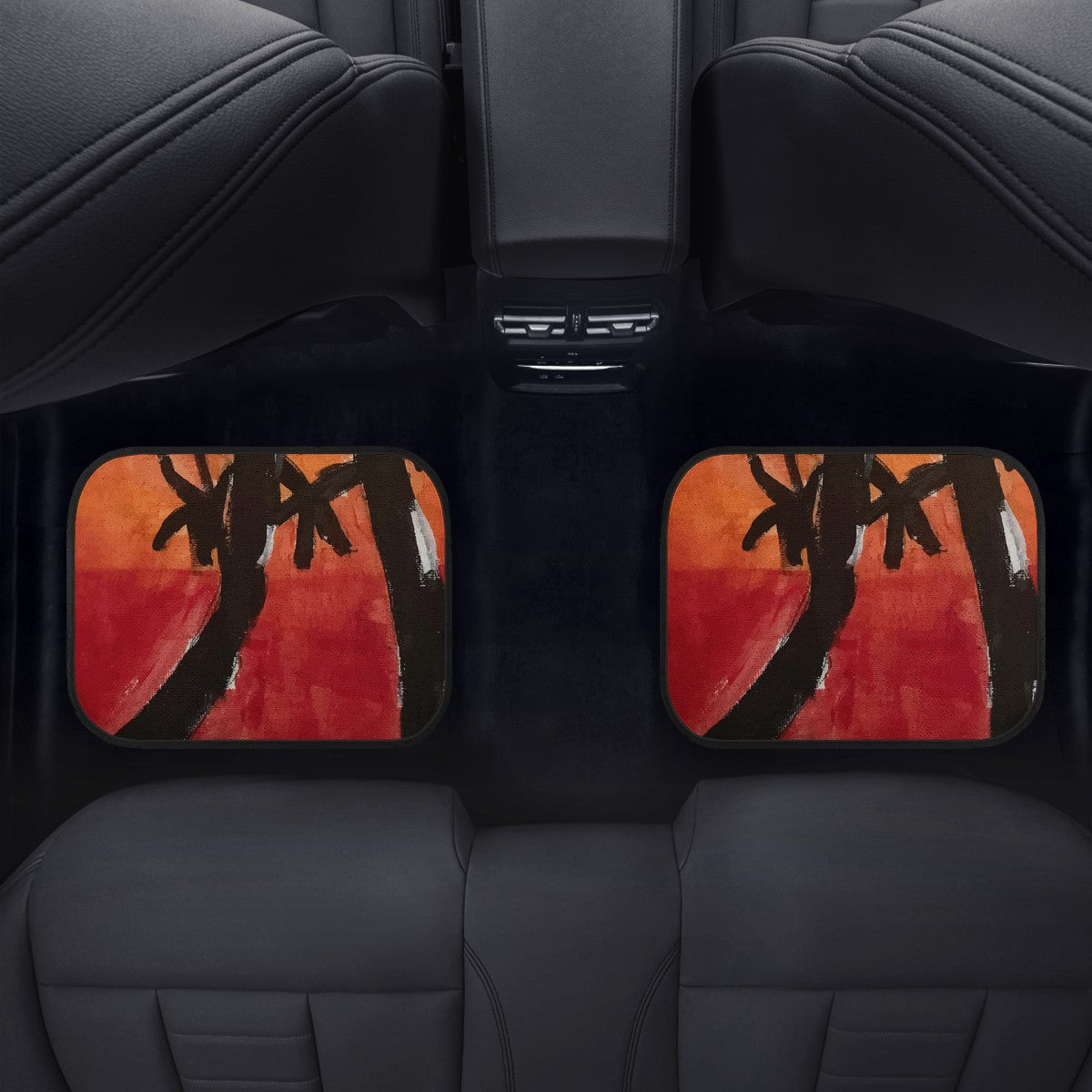 Bamboo at Sunset Car Floor Mats