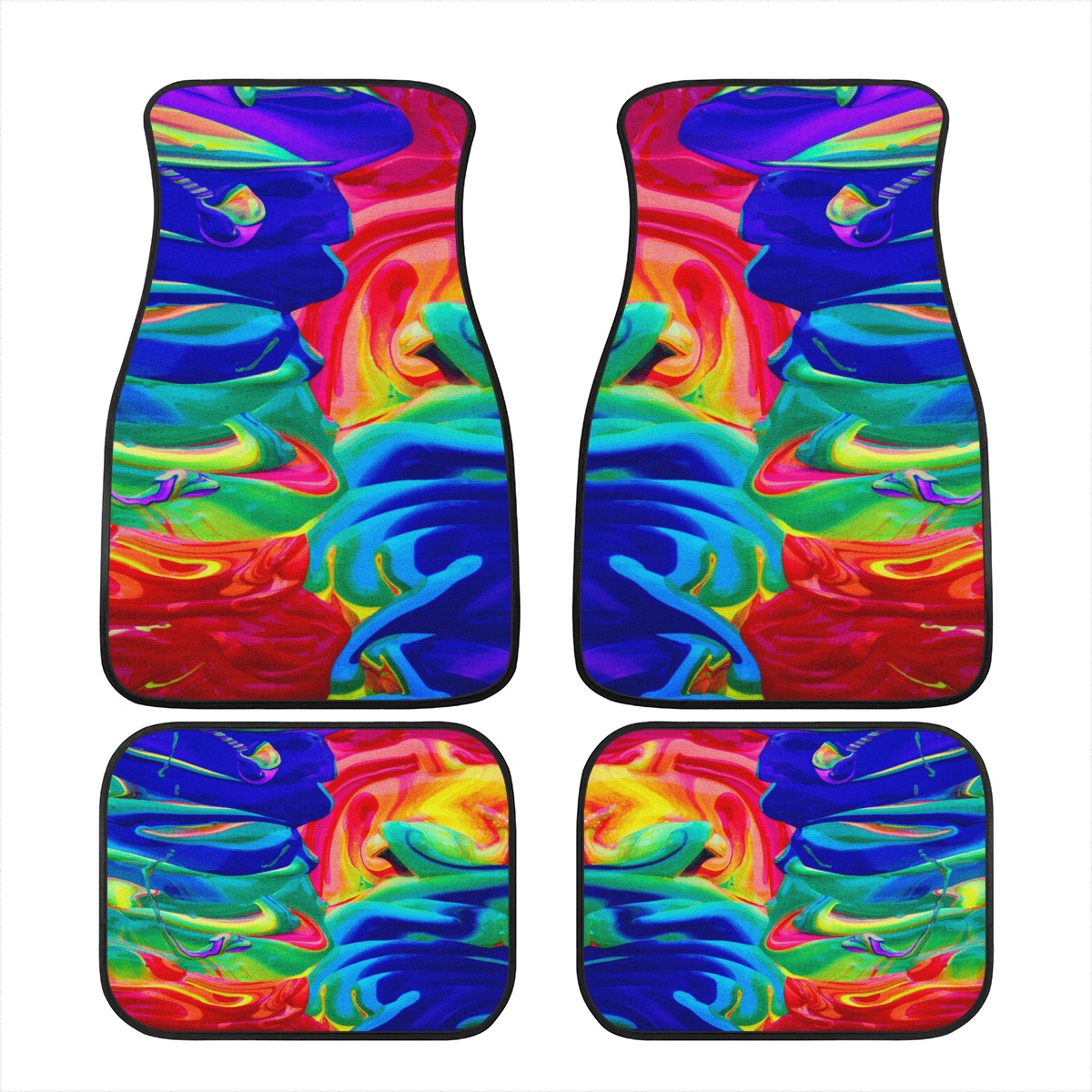 Rainbow Pride | Gay Pride | LGBTQ Pride | Confusion Car Floor Mats