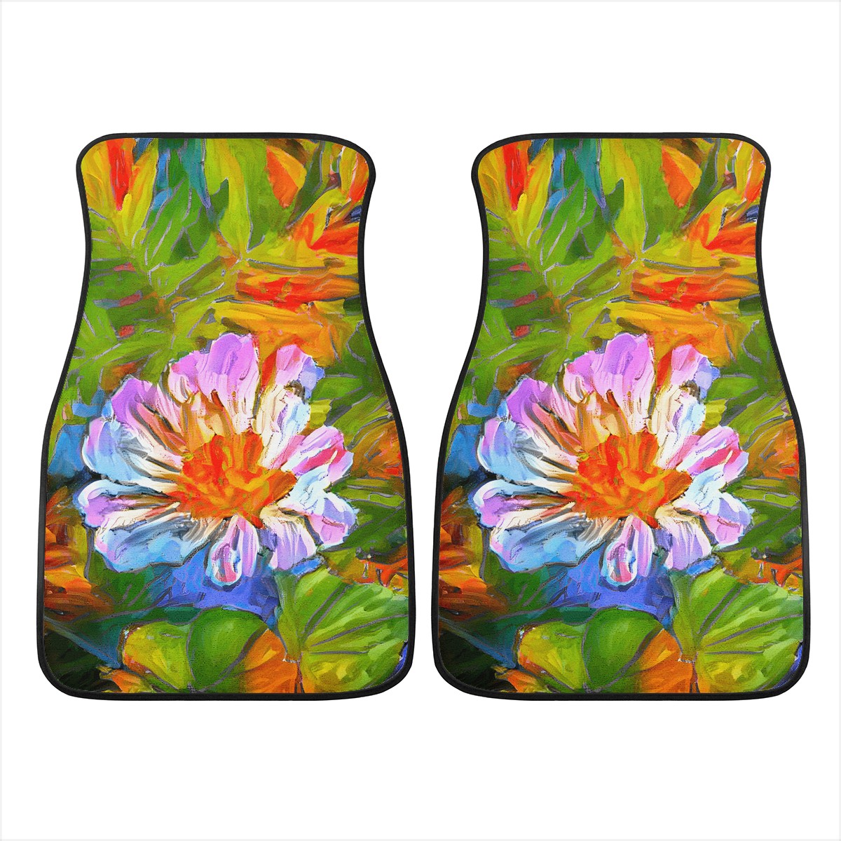 Petunia Flower Car Floor Mats