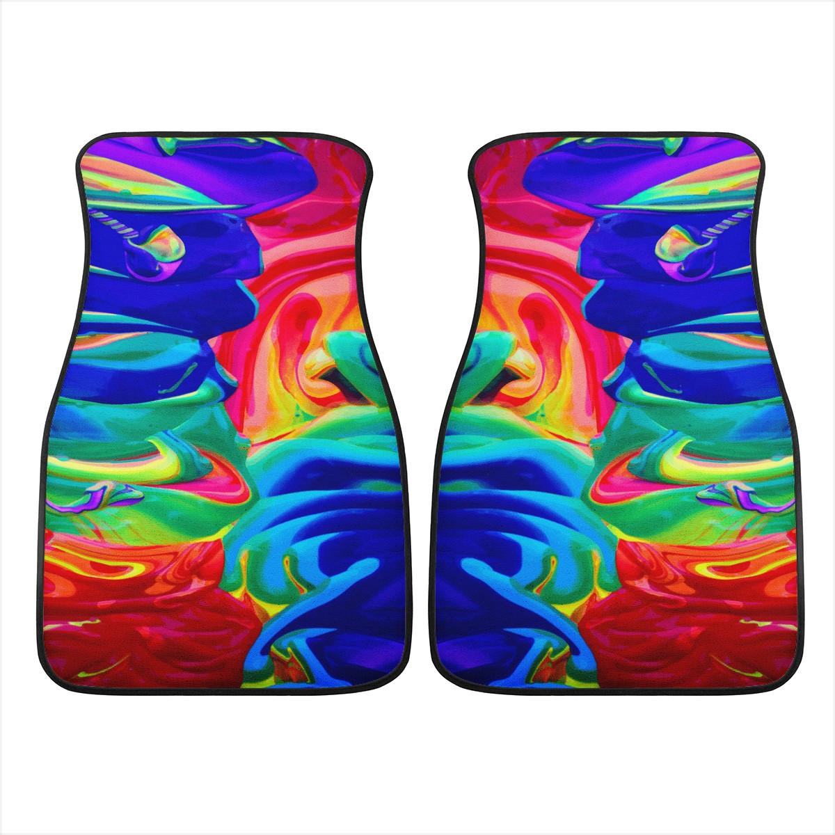 Rainbow Pride | Gay Pride | LGBTQ Pride | Confusion Car Floor Mats