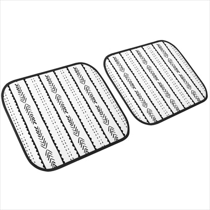 African, Ethnic, Mudcloth, Car Floor Mats