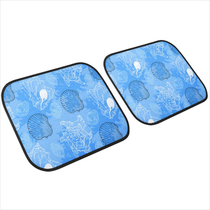 Blue Seashell Ocean Car Floor Mats