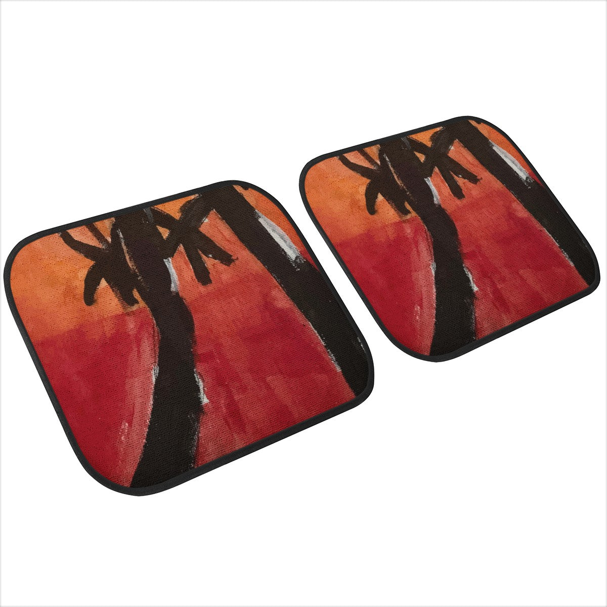 Bamboo at Sunset Car Floor Mats