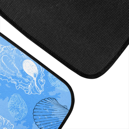 Blue Seashell Ocean Car Floor Mats