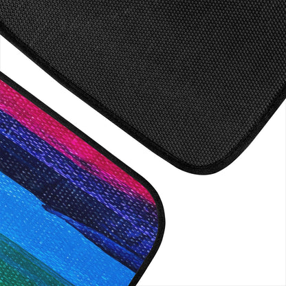 Rainbow Painting Car Floor Mats