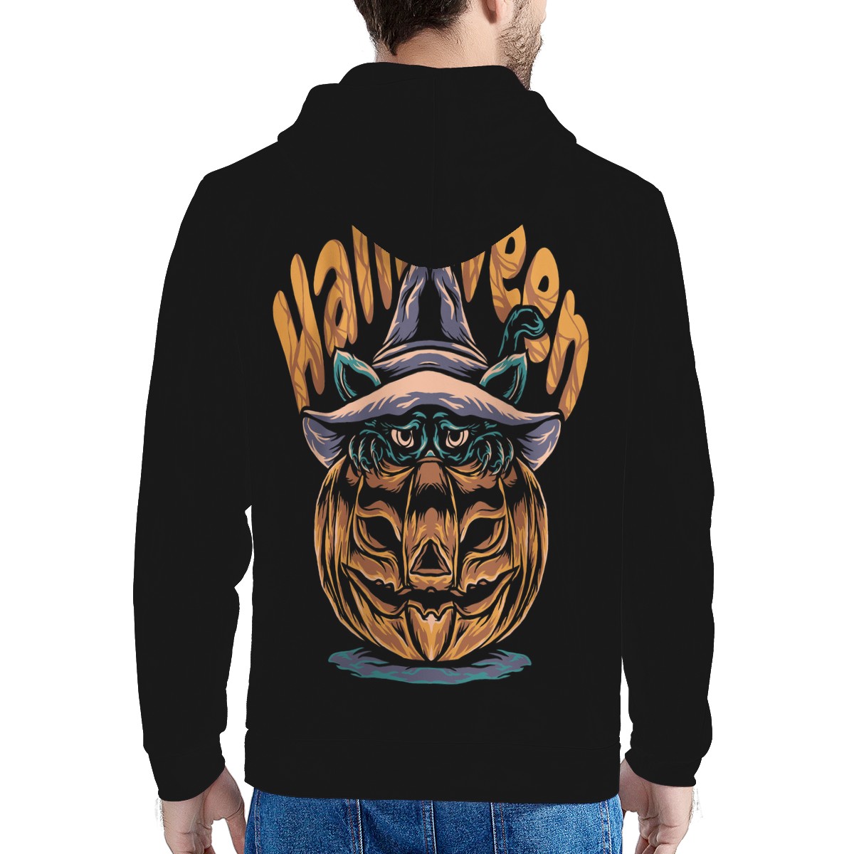 Halloween 2022 Men's All Over Print Hoodie - Luxtrini, LLC