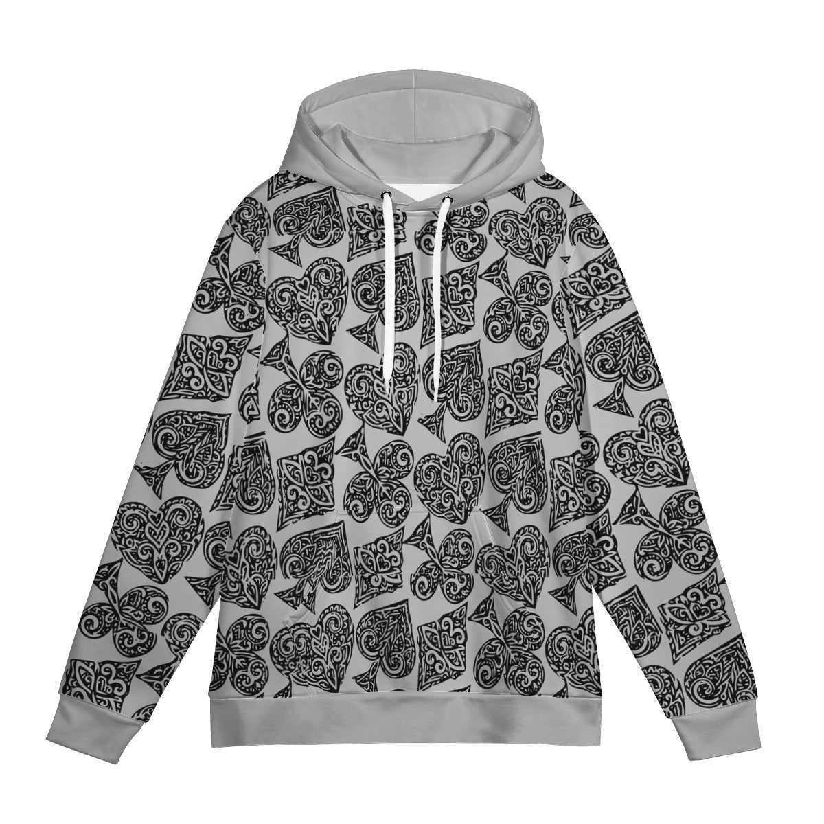 Poker Men's All Over Print Hoodie - Luxtrini, LLC