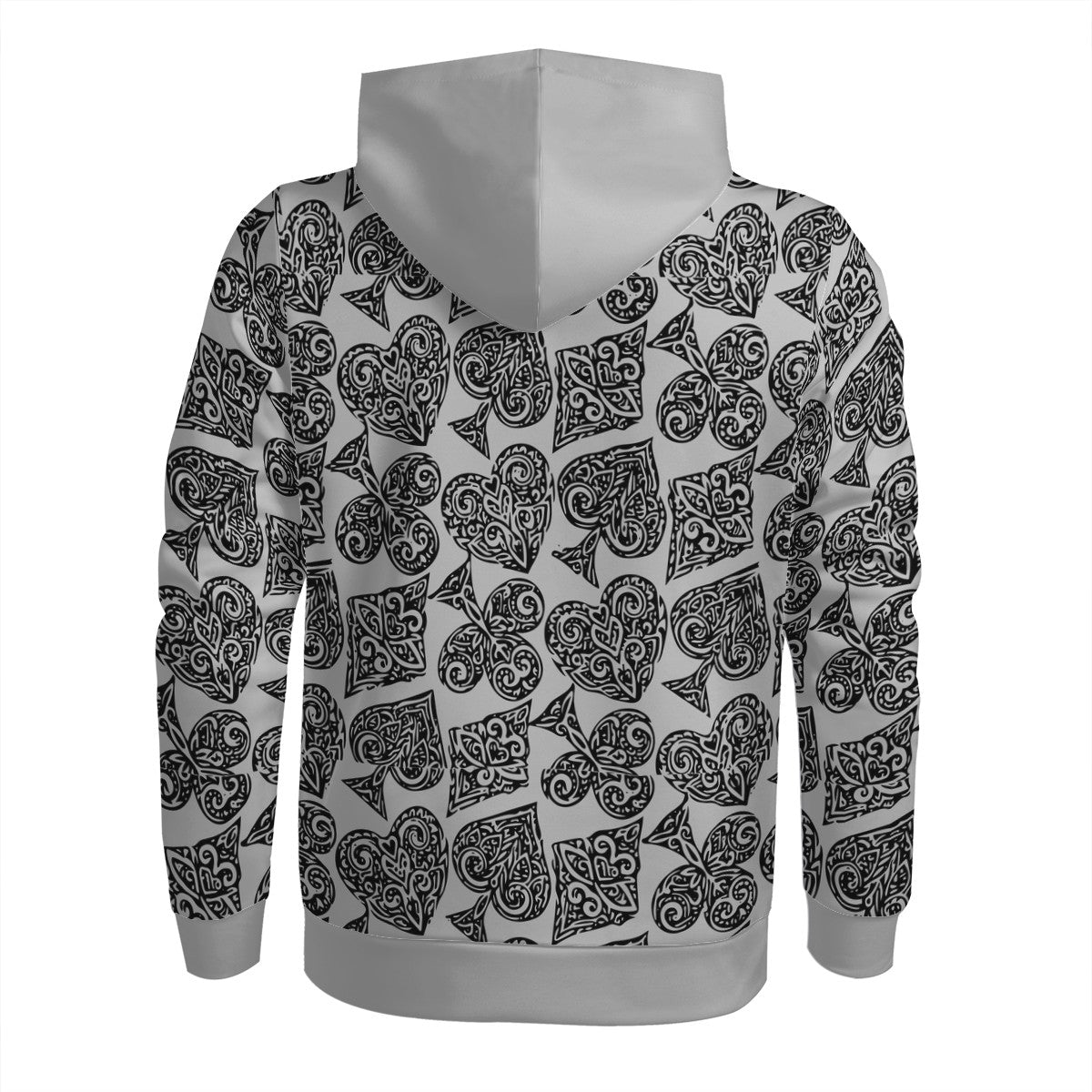 Poker Men's All Over Print Hoodie - Luxtrini, LLC