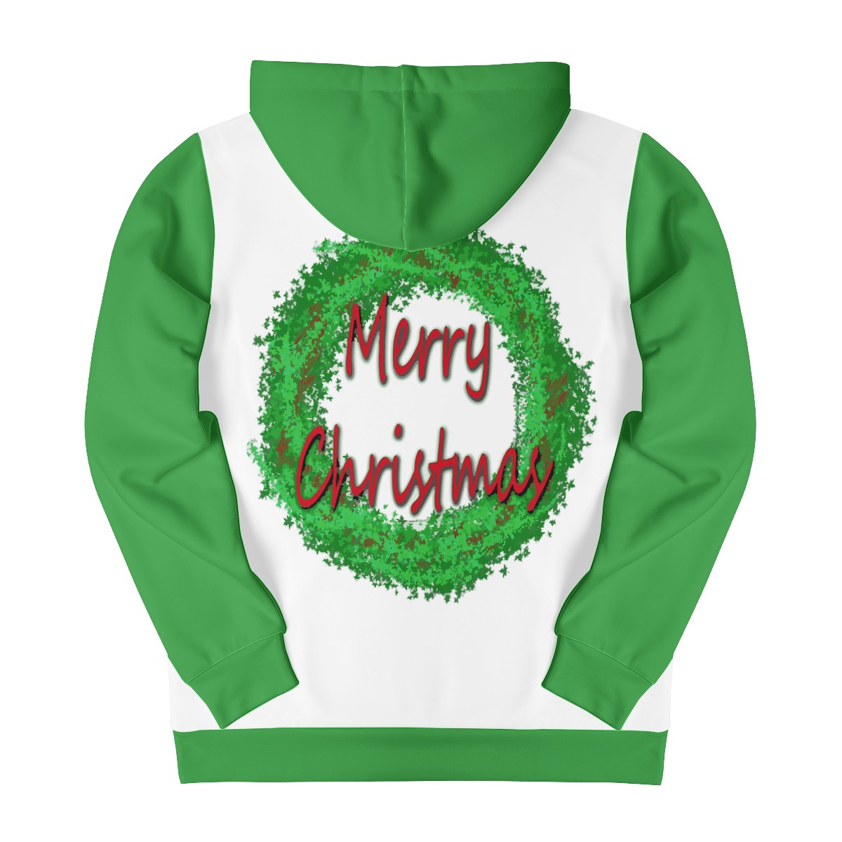 Women's All Over Print Zip Hoodie - Merry Christmas - Luxtrini, LLC