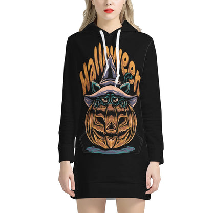 Halloween 2022 Women's Hoodie Dress - Luxtrini, LLC